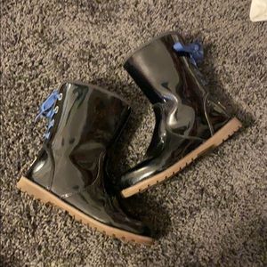 Black patent Ugg Corene Boots